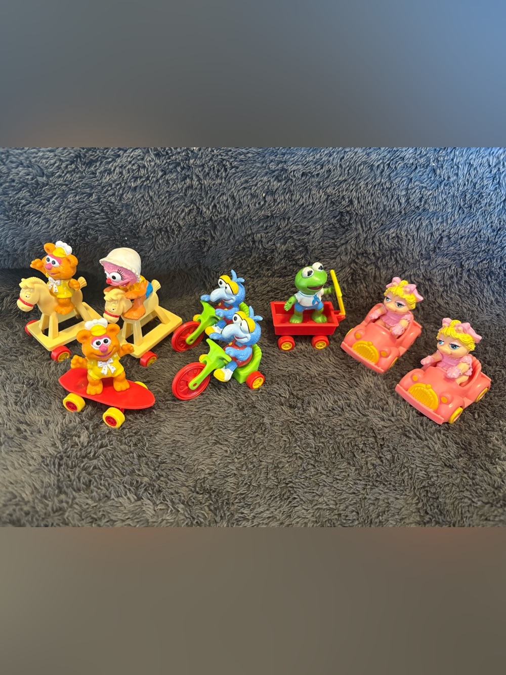 8 Vintage 1980’s McDonald’s Muppets figures